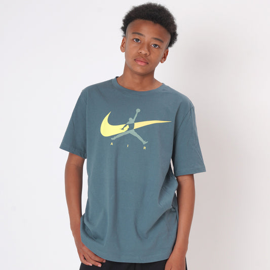 【公式限定】ジュニア(130-170cm)  JORDAN(ジョーダン) 半袖Tシャツ JDB JUMPMAN SWOOSH INTERSECTIO