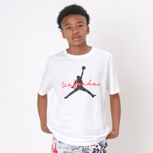 ジュニア(130-170cm)  JORDAN(ジョーダン) 半袖Tシャツ JDN FLIGHT ESSENTIALS SCRIPT