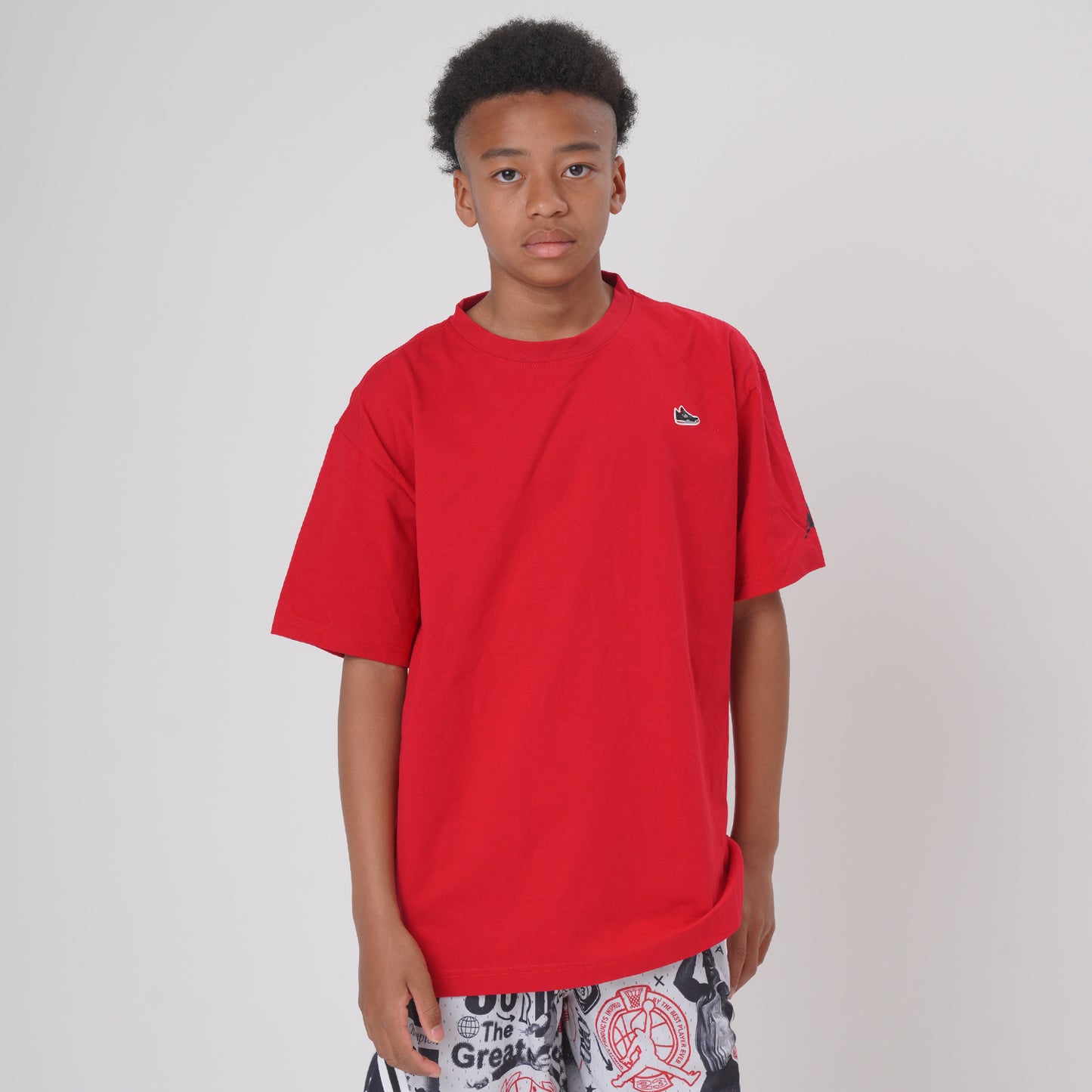 ジュニア(130-170cm)  JORDAN(ジョーダン) 半袖Tシャツ JDB AJ4 PATCH SS TEE