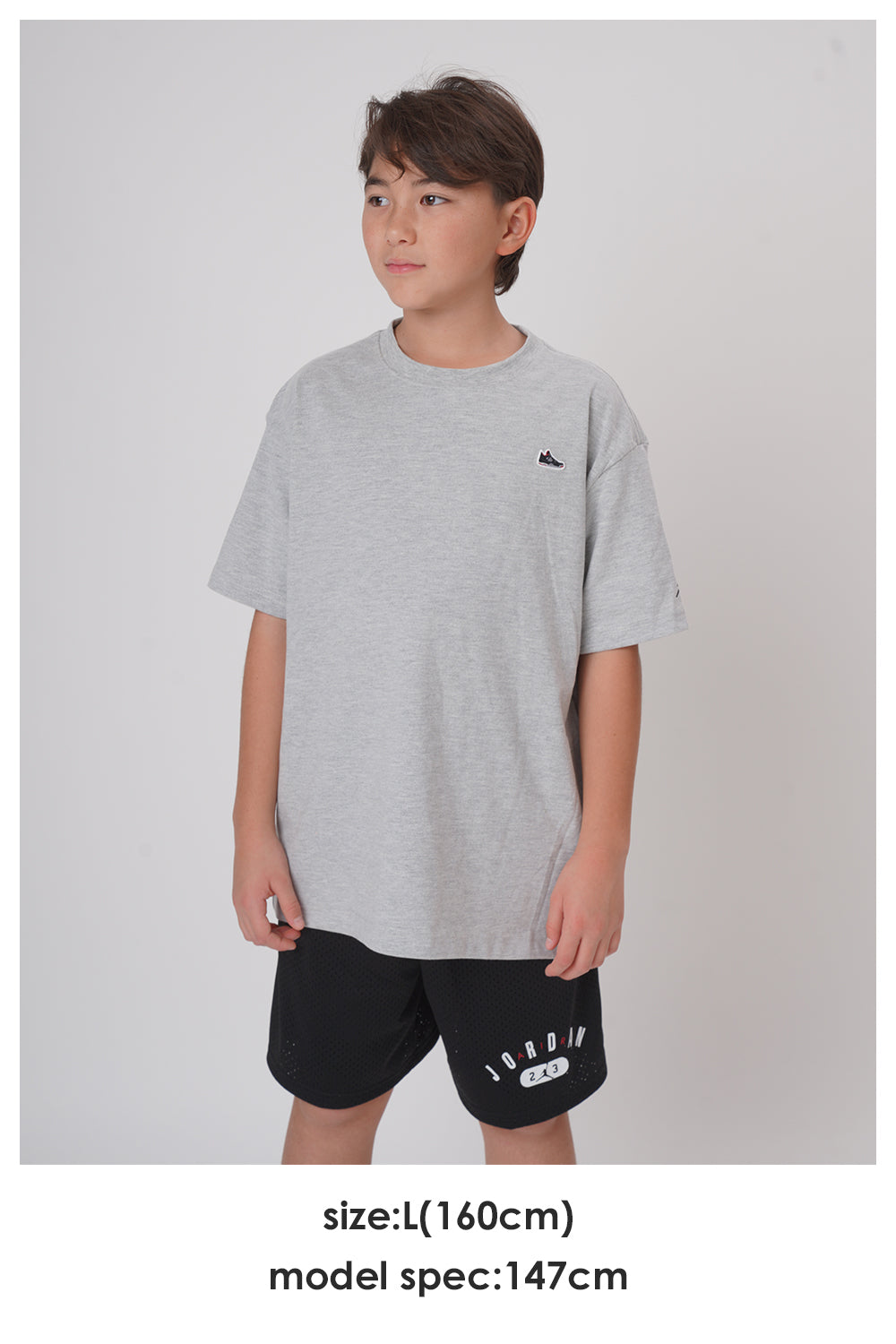 ジュニア(130-170cm)  JORDAN(ジョーダン) 半袖Tシャツ JDB AJ4 PATCH SS TEE