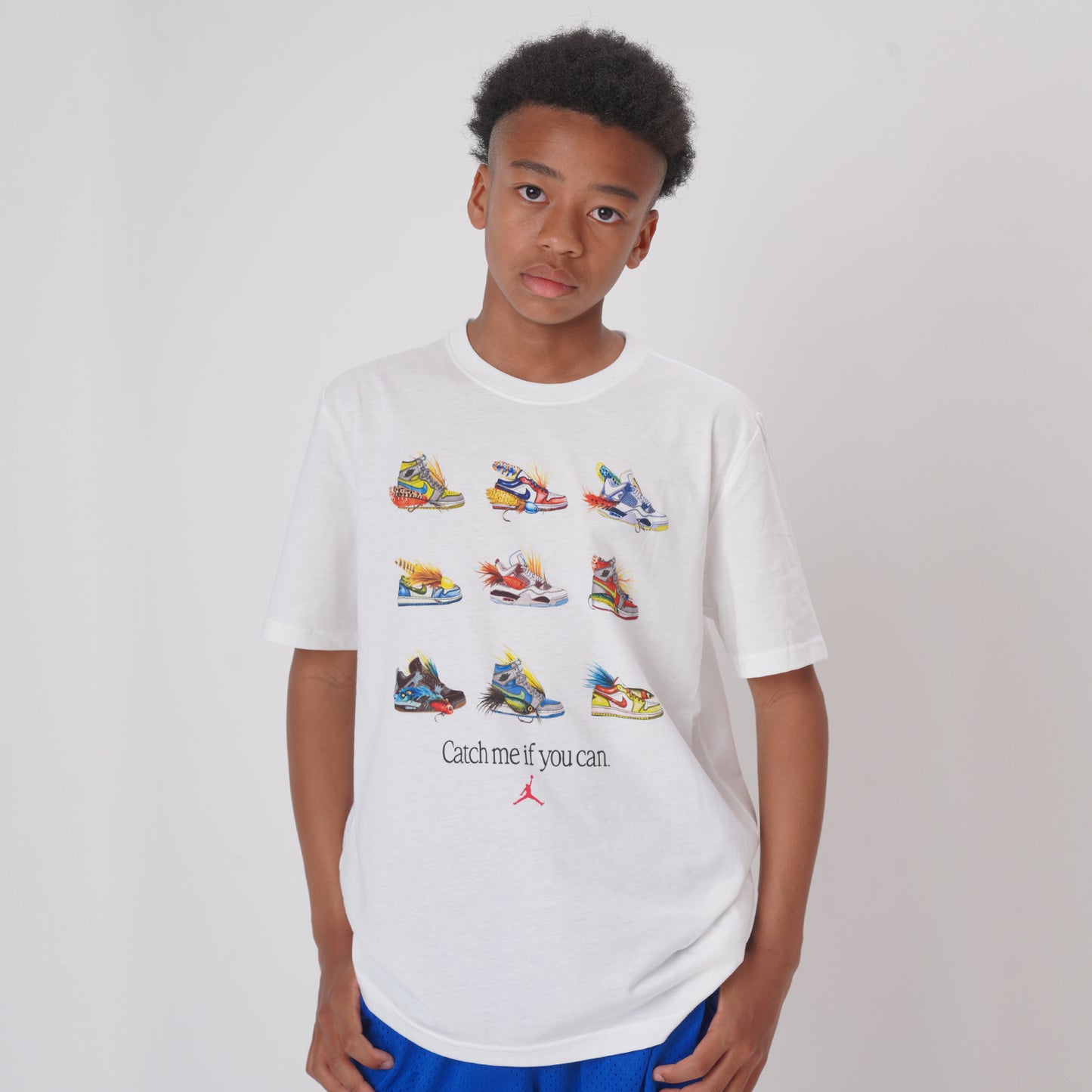 ジュニア(130-170cm)  JORDAN(ジョーダン) 半袖Tシャツ JDB MJ FISHING LURES SS TEE