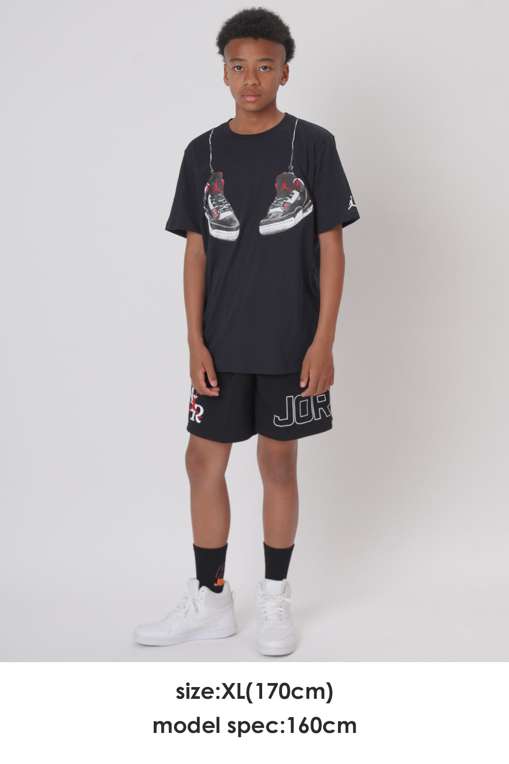 ジュニア(130-170cm)  JORDAN(ジョーダン) ハーフパンツ JDB MJ ROOKIE SEASON SHORT