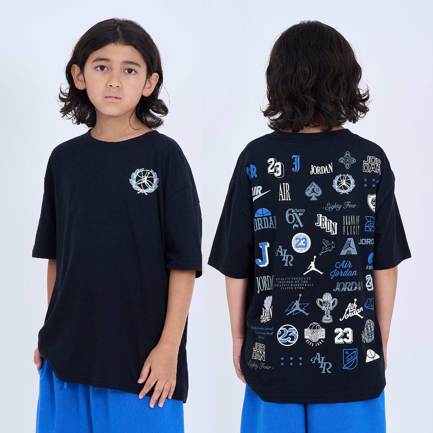 ジュニア(130-170cm)  JORDAN(ジョーダン) 半袖Tシャツ JDB MJ OVERTIME SS TEE