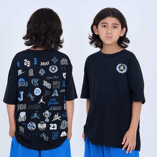 ジュニア(130-170cm)  JORDAN(ジョーダン) 半袖Tシャツ JDB MJ OVERTIME SS TEE