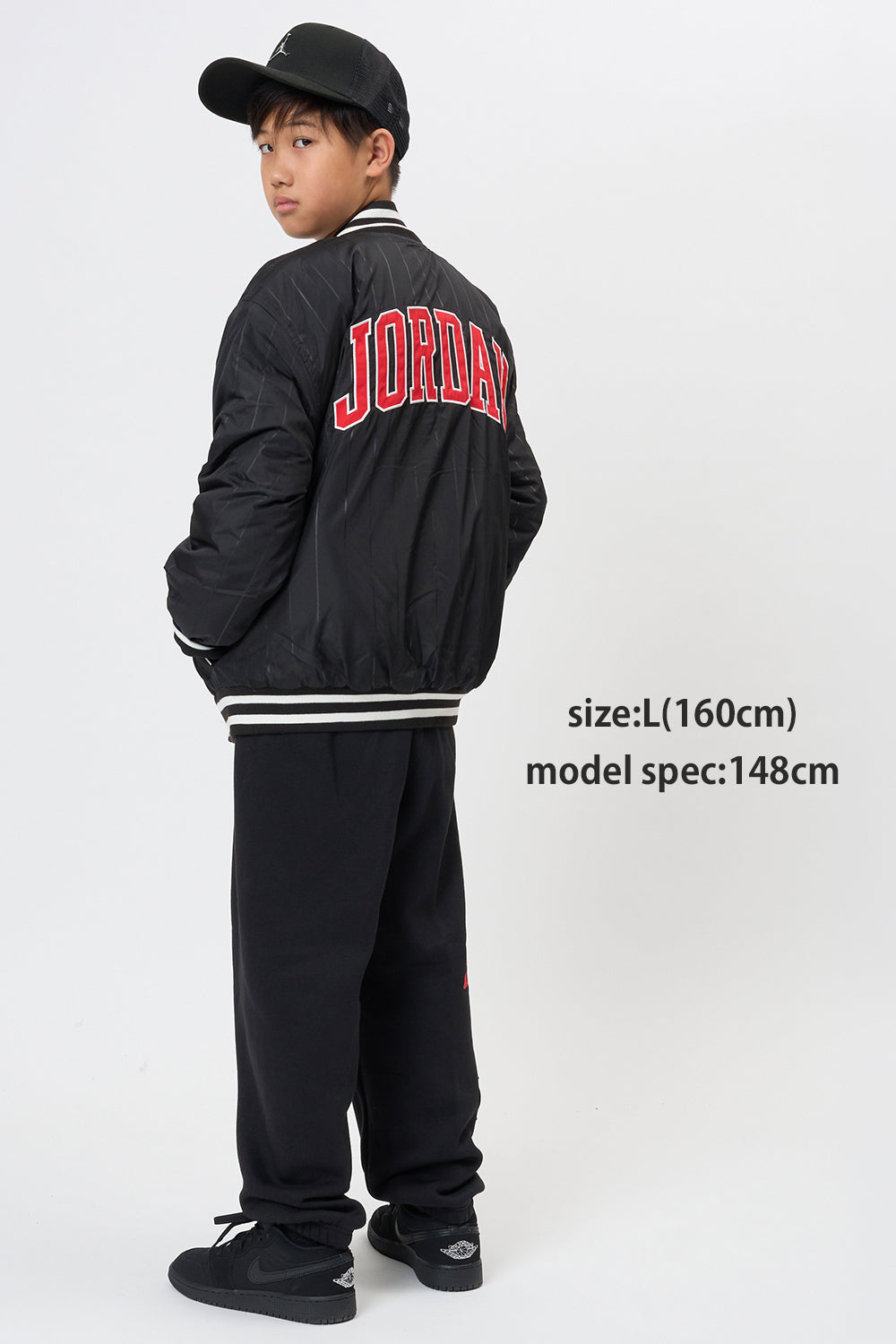 ジュニア(130-170cm)  JORDAN(ジョーダン) ジャケット JDN BASEBALL BOMBER