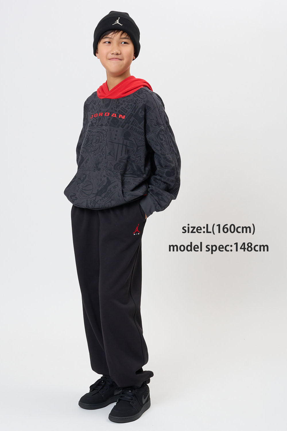 ジュニア(130-170cm)  JORDAN(ジョーダン) パンツ JDB BROOKLYN JOGGER