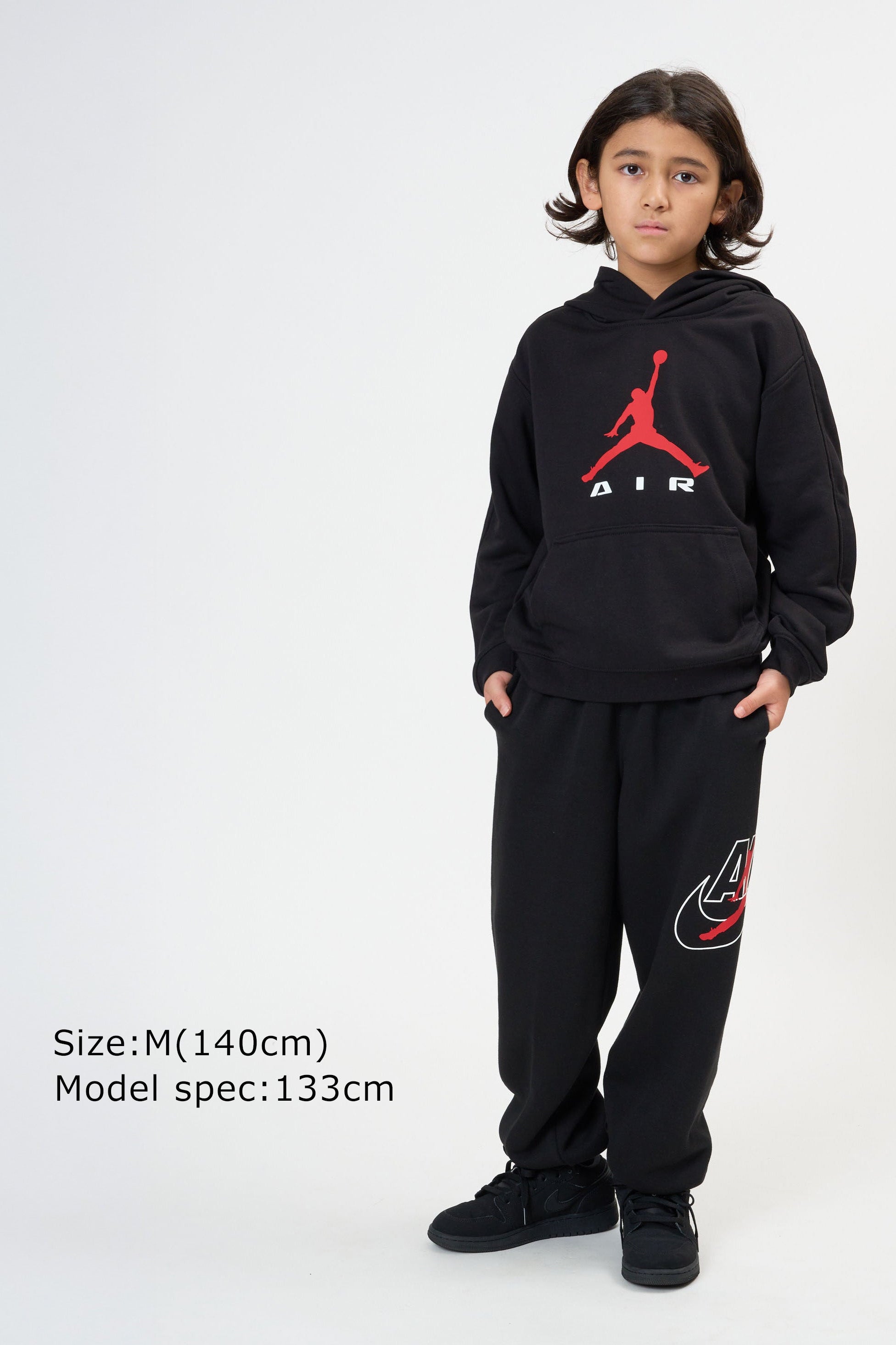 ジュニア(130-170cm) JORDAN(ジョーダン) パーカー JDN MJ AIR HBR PO