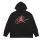 ジュニア(130-170cm)  JORDAN(ジョーダン) パーカー JDB MJ JUMPMAN AIR HOODED LS