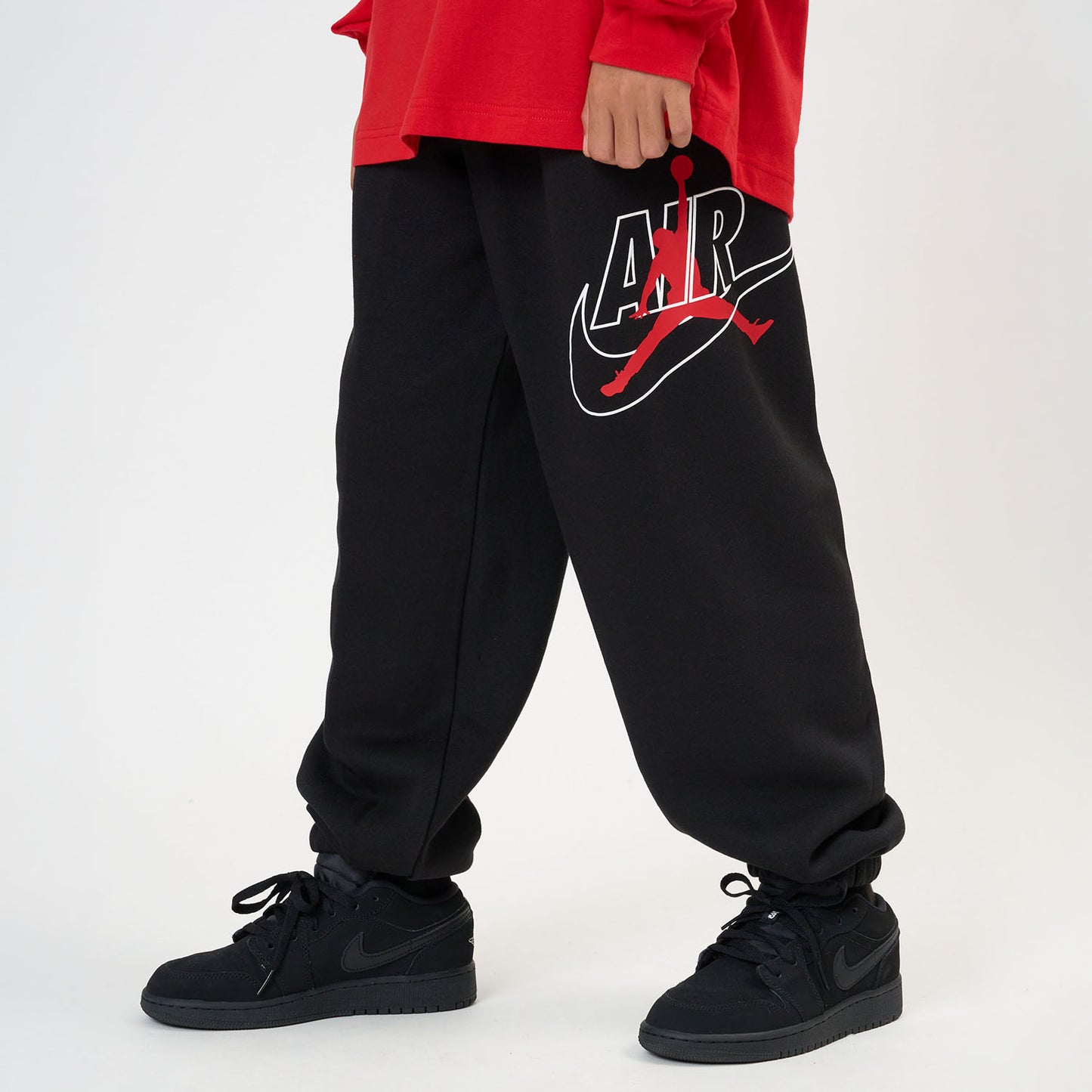 ジュニア(130-170cm)  JORDAN(ジョーダン) フリースパンツ JDB MJ JUMPMAN AIR FLC JOGGER