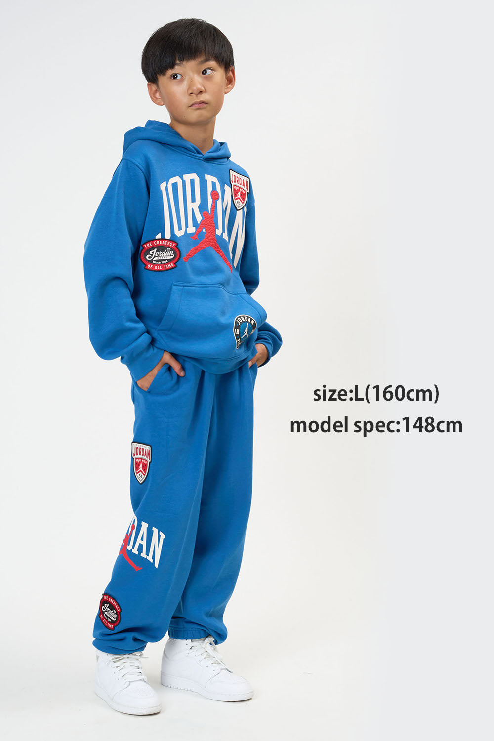 ジュニア(130-170cm)  JORDAN(ジョーダン) パーカー JDB I23 CRUISE CONTROL AOP HOO