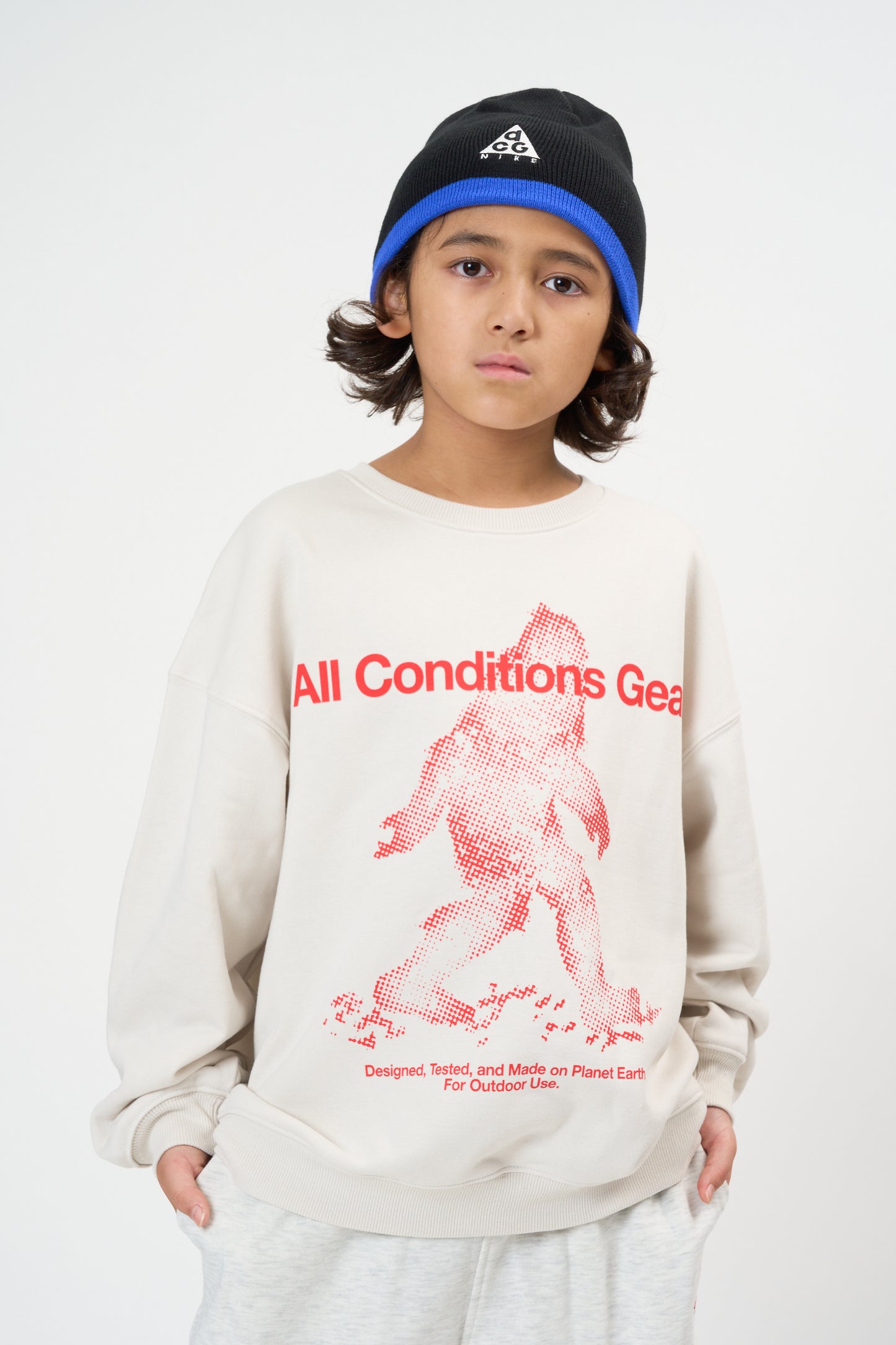 NIKE ACG (ナイキ) ニット帽 ACAN KIDS ACG CORE PEAK BEANIE