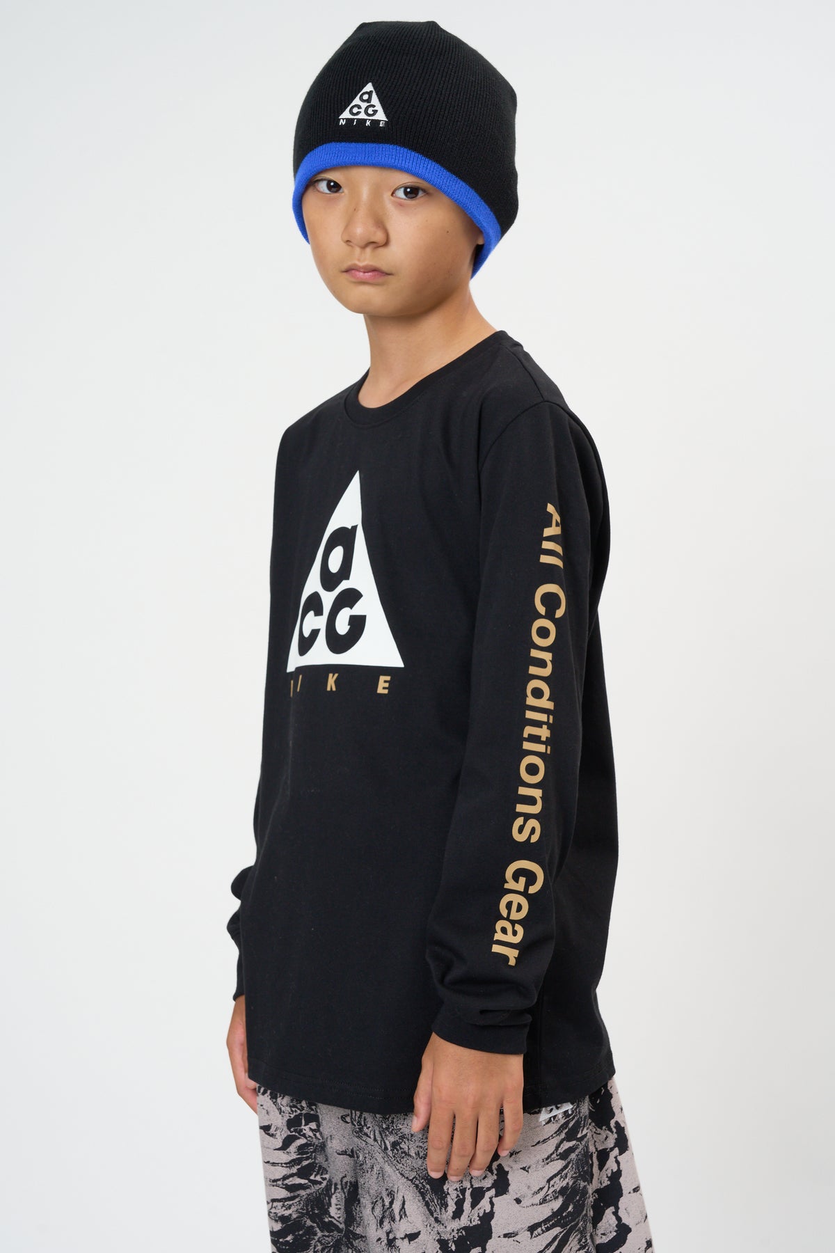 NIKE ACG (ナイキ) ニット帽 ACAN KIDS ACG CORE PEAK BEANIE