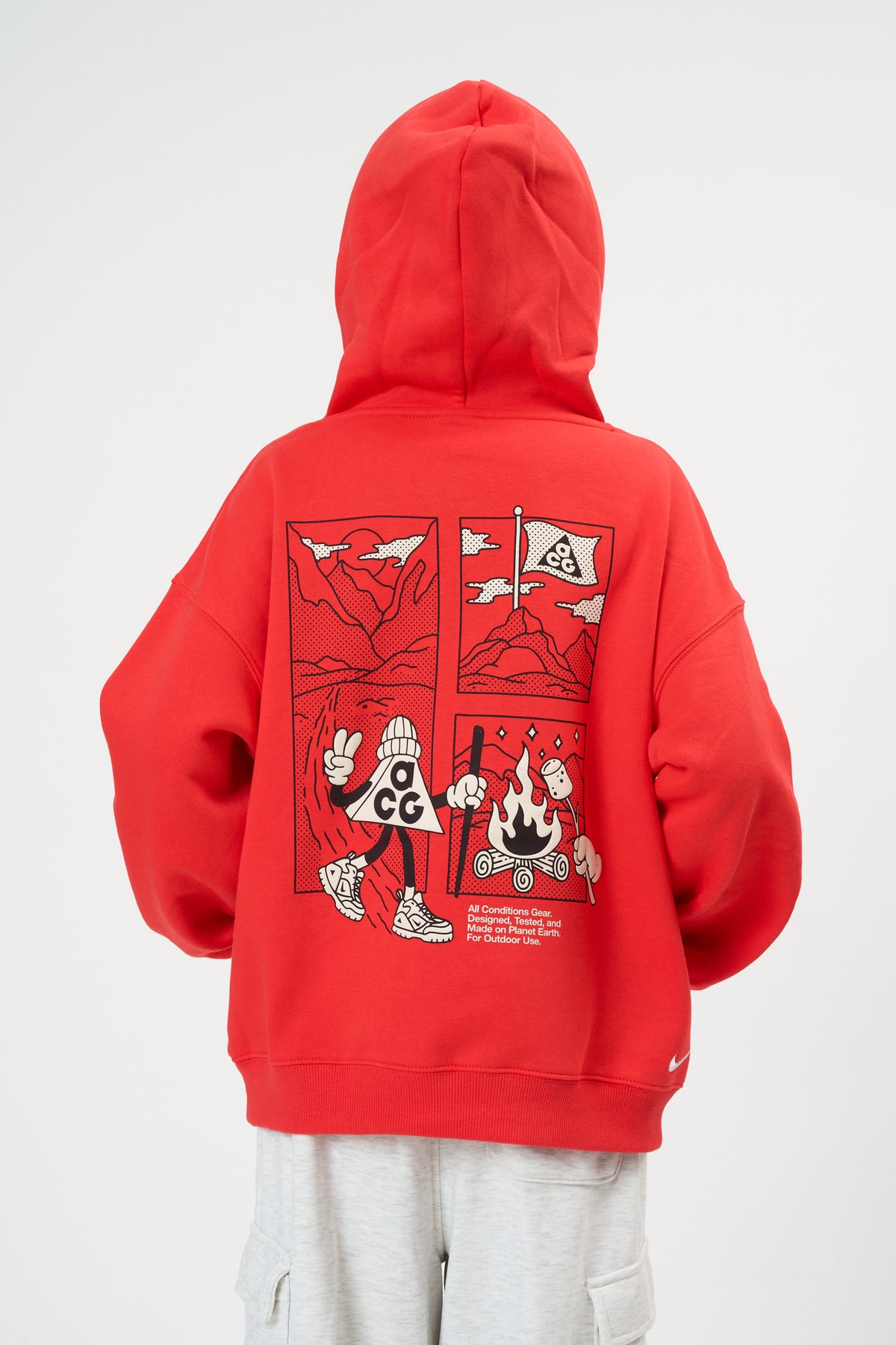ジュニア(130-170cm) NIKE ACG (ナイキ) パーカー ACB B ACG GFX PEAKY FLEECE HOO