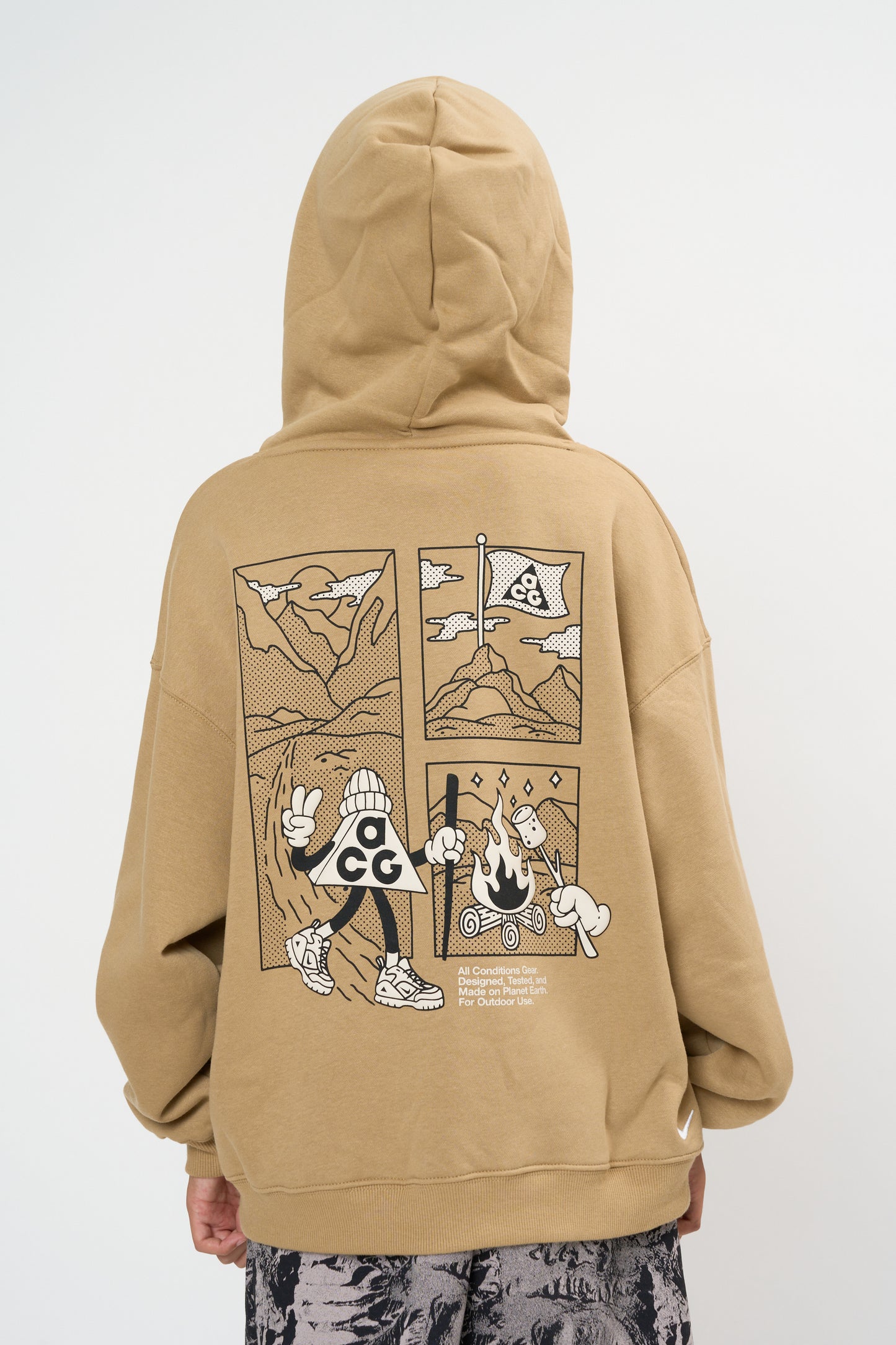ジュニア(130-170cm) NIKE ACG (ナイキ) パーカー ACB B ACG GFX PEAKY FLEECE HOO