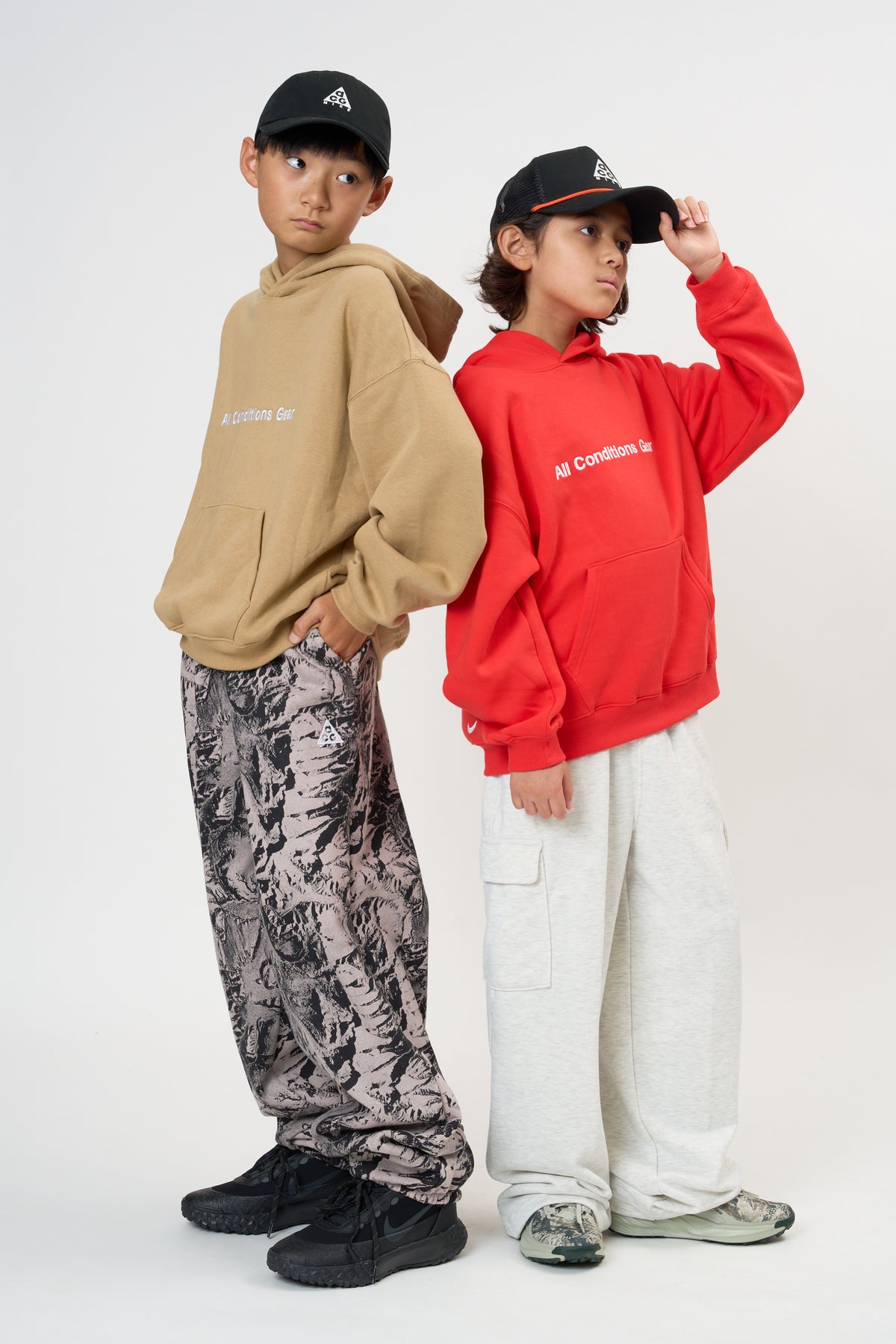 ジュニア(130-170cm) NIKE ACG (ナイキ) パーカー ACB B ACG GFX PEAKY FLEECE HOO