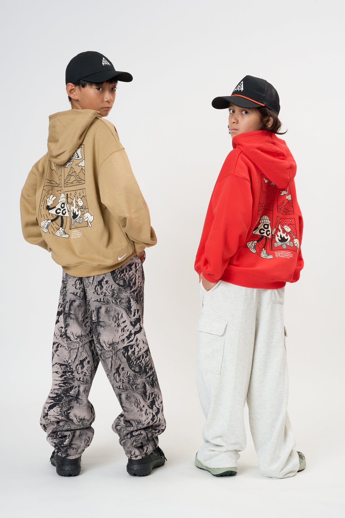 ジュニア(130-170cm) NIKE ACG (ナイキ) パーカー ACB B ACG GFX PEAKY FLEECE HOO