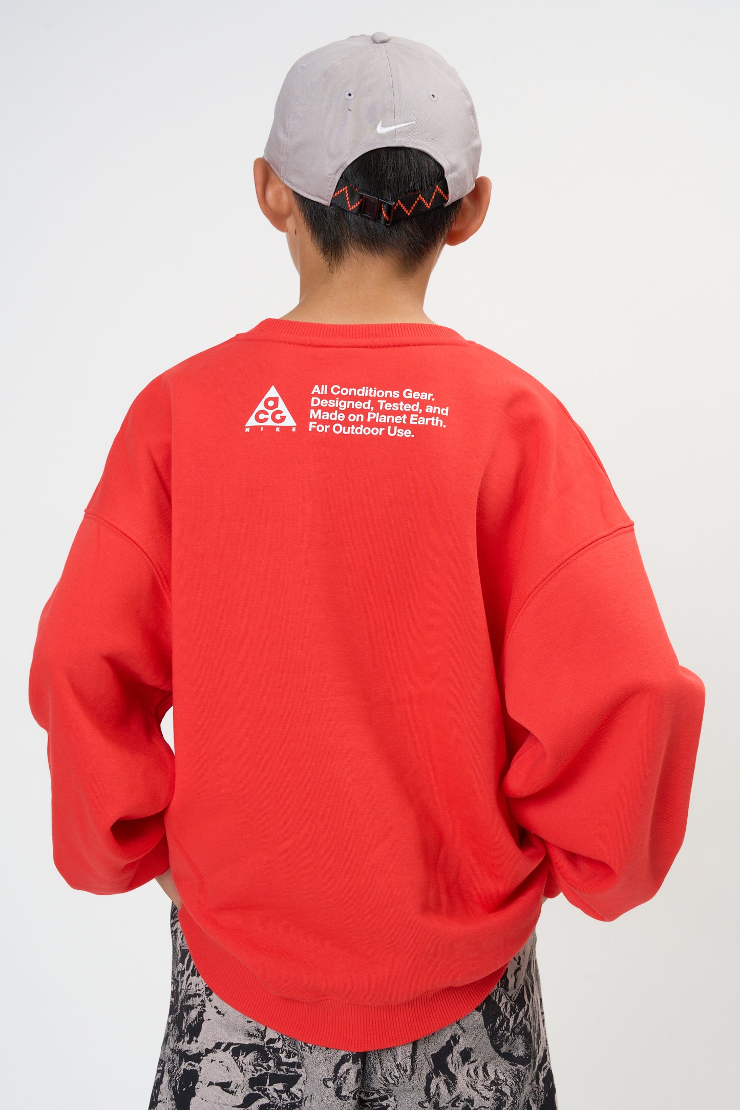 ジュニア(130-170cm) NIKE ACG (ナイキ) スエットシャツ ACB B ACG  YETI CREW NECK FLEE