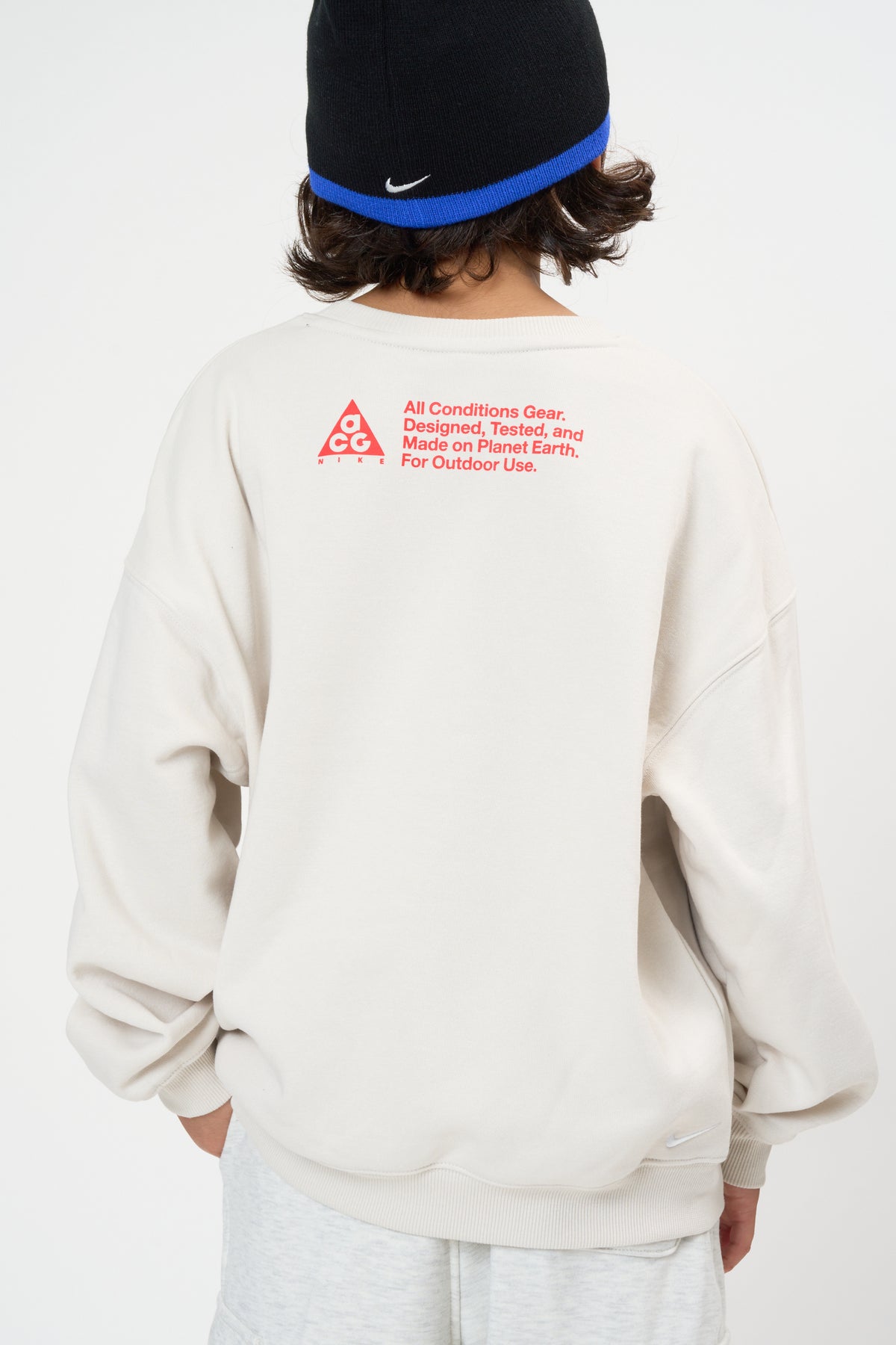 ジュニア(130-170cm) NIKE ACG (ナイキ) スエットシャツ ACB B ACG  YETI CREW NECK FLEE