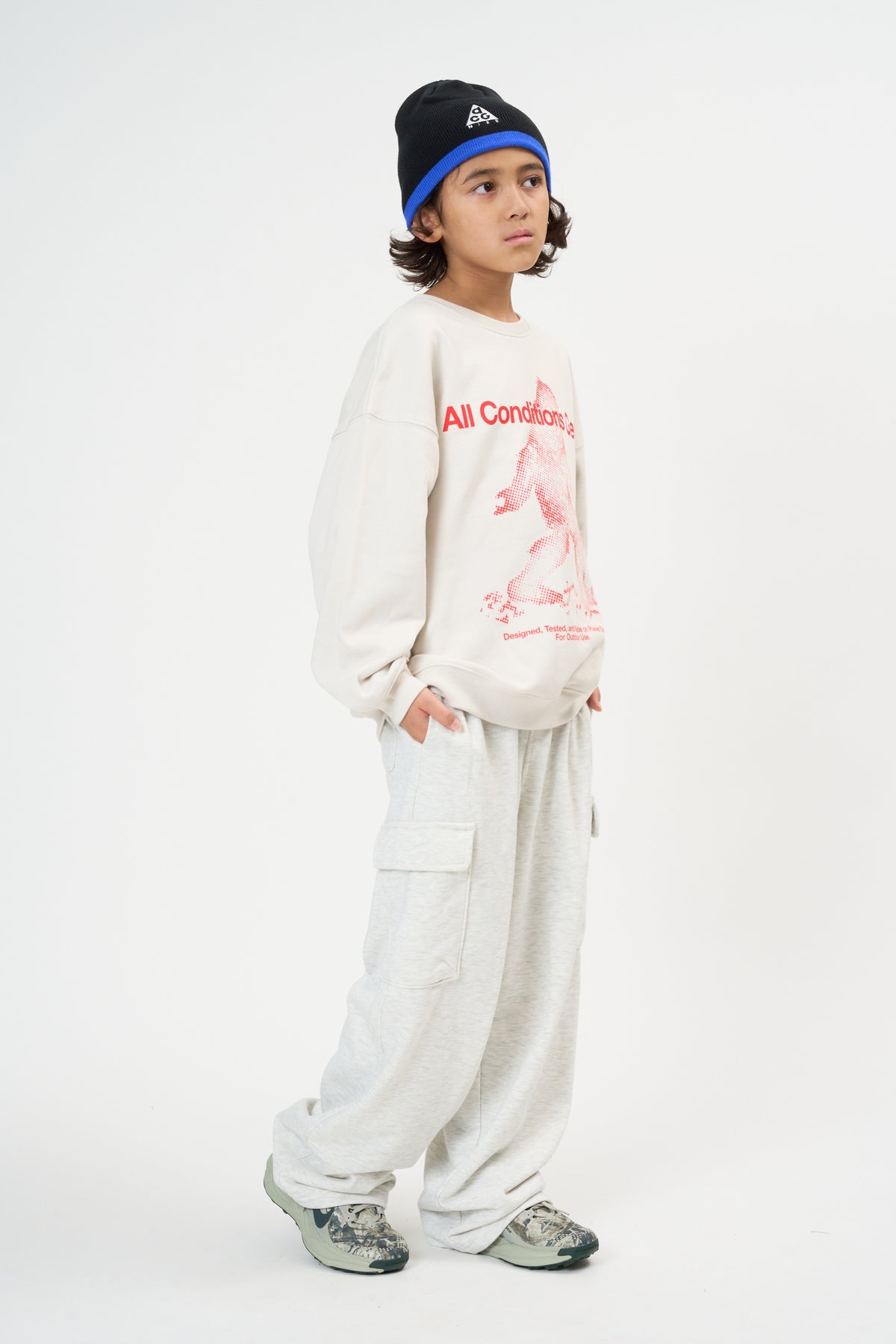 ジュニア(130-170cm) NIKE ACG (ナイキ) スエットシャツ ACB B ACG  YETI CREW NECK FLEE