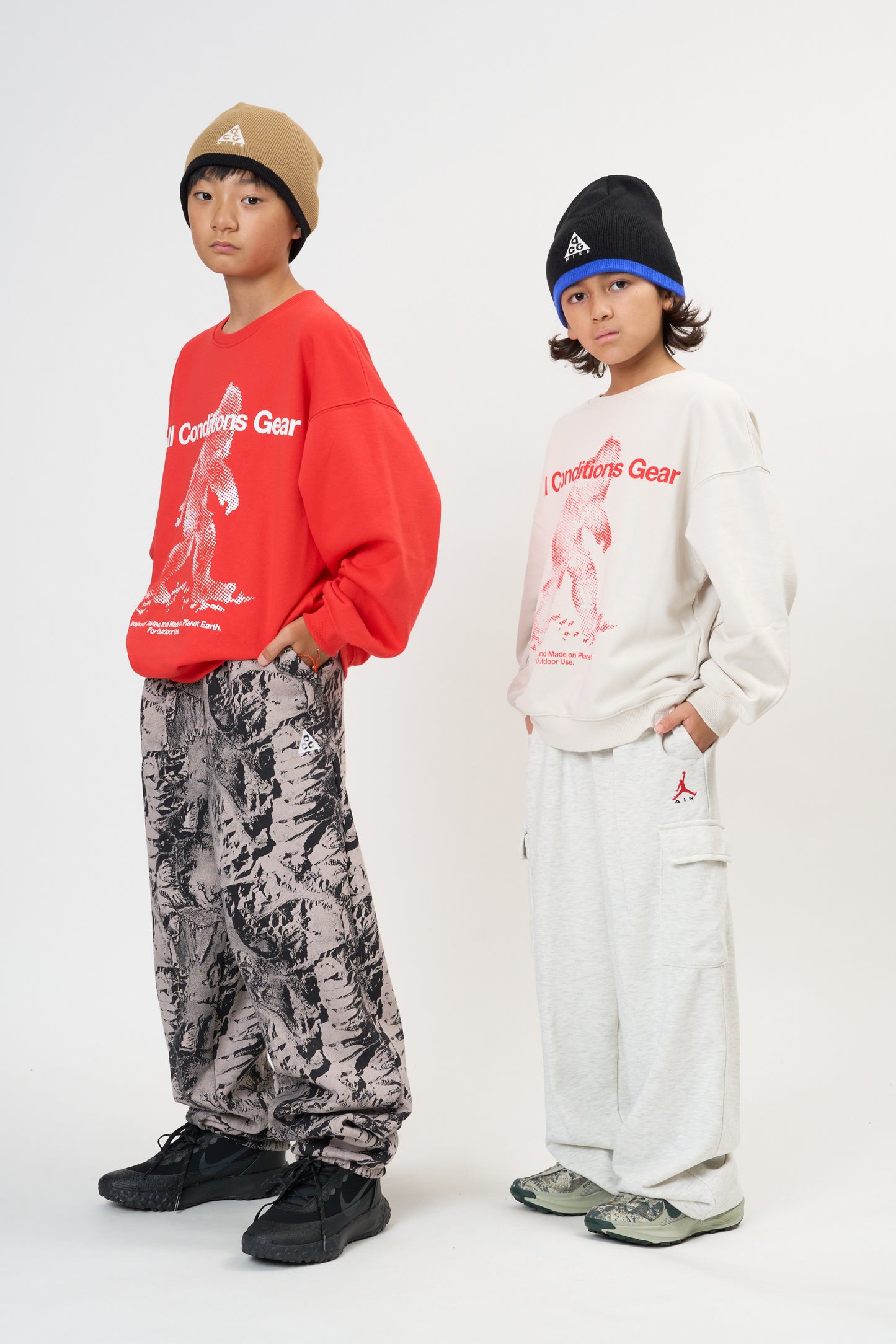 ジュニア(130-170cm) NIKE ACG (ナイキ) スエットシャツ ACB B ACG  YETI CREW NECK FLEE