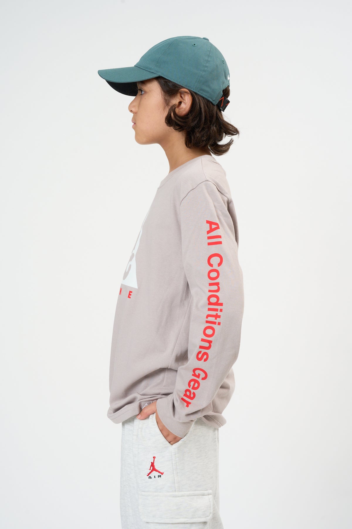 ジュニア(130-170cm) NIKE ACG (ナイキ) 長袖Tシャツ ACN N ACG HBR LS JERSEY TEE