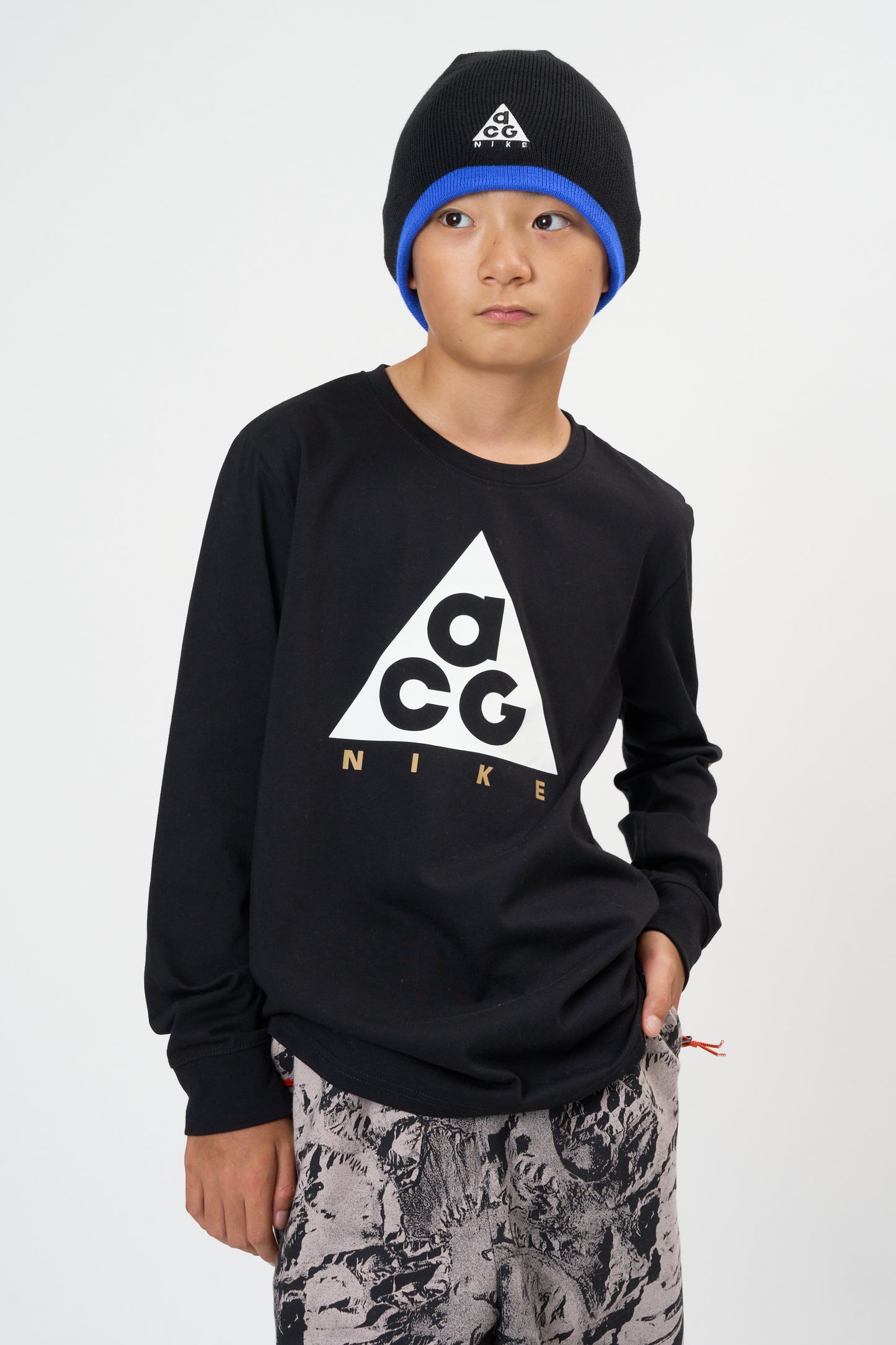 ジュニア(130-170cm) NIKE ACG (ナイキ) 長袖Tシャツ ACN N ACG HBR LS JERSEY TEE