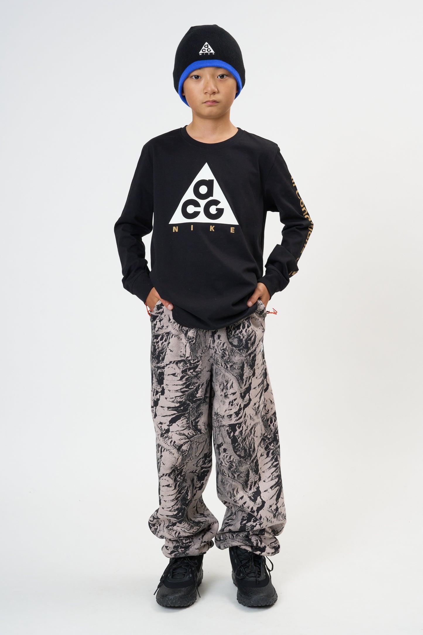 ジュニア(130-170cm) NIKE ACG (ナイキ) 長袖Tシャツ ACN N ACG HBR LS JERSEY TEE