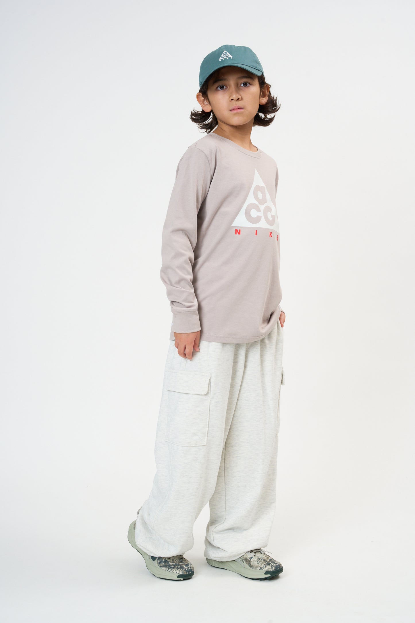 ジュニア(130-170cm) NIKE ACG (ナイキ) 長袖Tシャツ ACN N ACG HBR LS JERSEY TEE