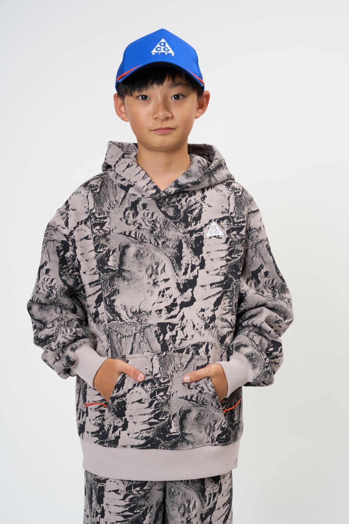 ジュニア(130-170cm) NIKE ACG (ナイキ) パーカー ACN N ACG AOP FLEECE HOODIE
