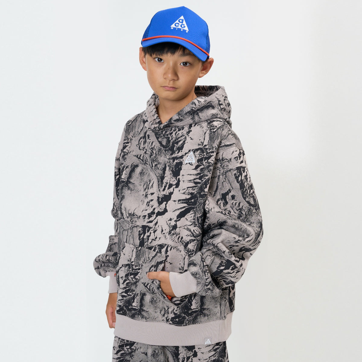 ジュニア(130-170cm) NIKE ACG (ナイキ) パーカー ACN N ACG AOP FLEECE HOODIE