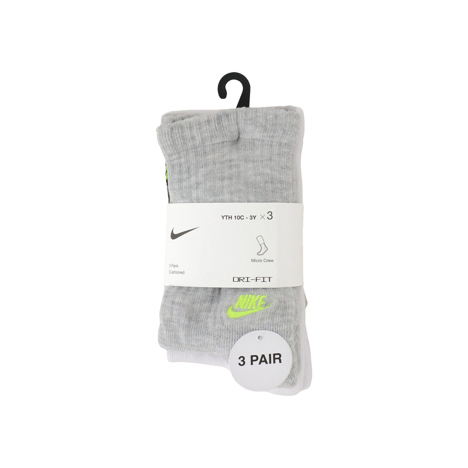 公式限定】ソックス(17-21cm) NIKE(ナイキ) ソックス NHN 3PK NIKE EMB