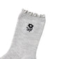 ソックス(21-25cm)  A&F(アバクロンビー&フィッチ) AFHG 3PK HALF-CREW LETTUCE WEL