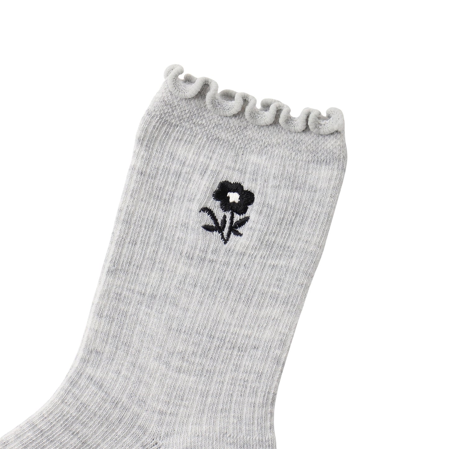 ソックス(21-25cm)  A&F(アバクロンビー&フィッチ) AFHG 3PK HALF-CREW LETTUCE WEL
