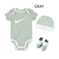 ベビー(6-12M) セット商品 NIKE(ナイキ) SWOOSH HAT/BODYSUIT/BOOTIE 3