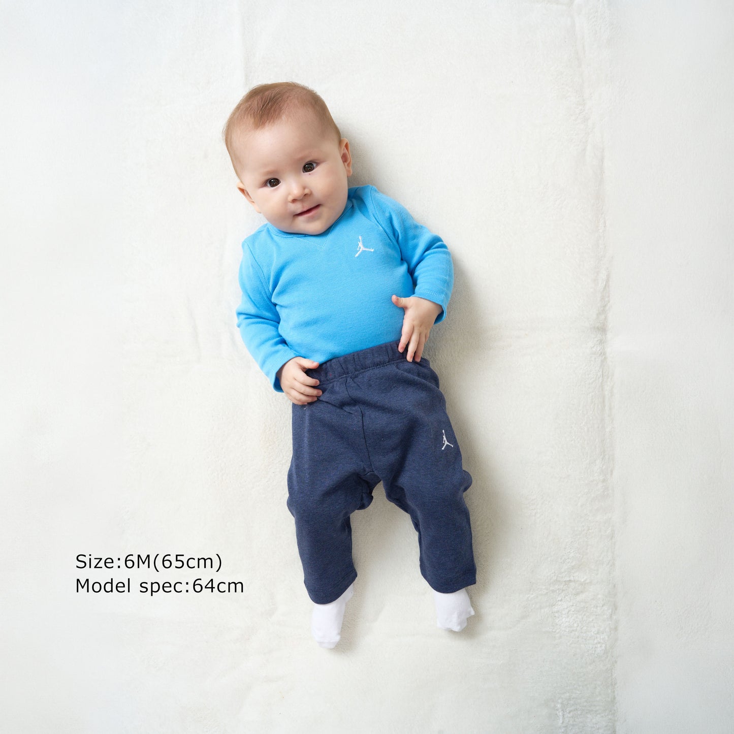 ベビー(65-80cm) セット商品 JORDAN(ジョーダン) JHN LONG SLEEVE ESST BOX SET