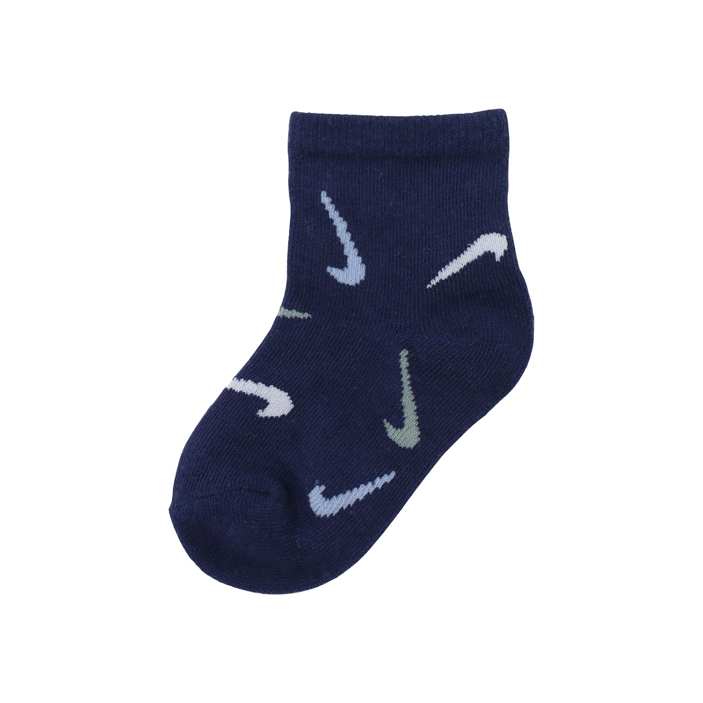 ソックス(8-12cm) NIKE(ナイキ) NHN SWOOSHFETTI 6PK ANKLE SOCK