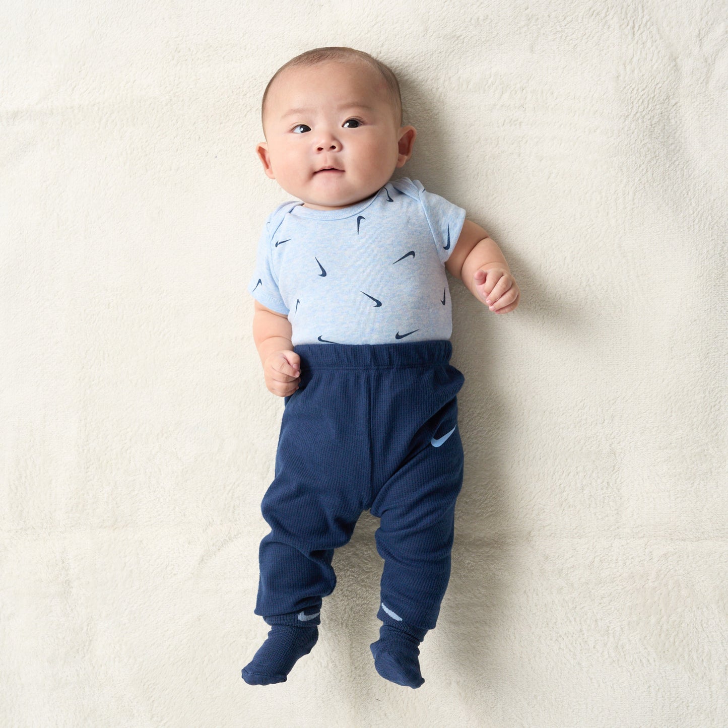 ベビー(65-80cm) セット商品 NIKE(ナイキ) NHN 3PK BODYSUIT & WAFFLE PANT