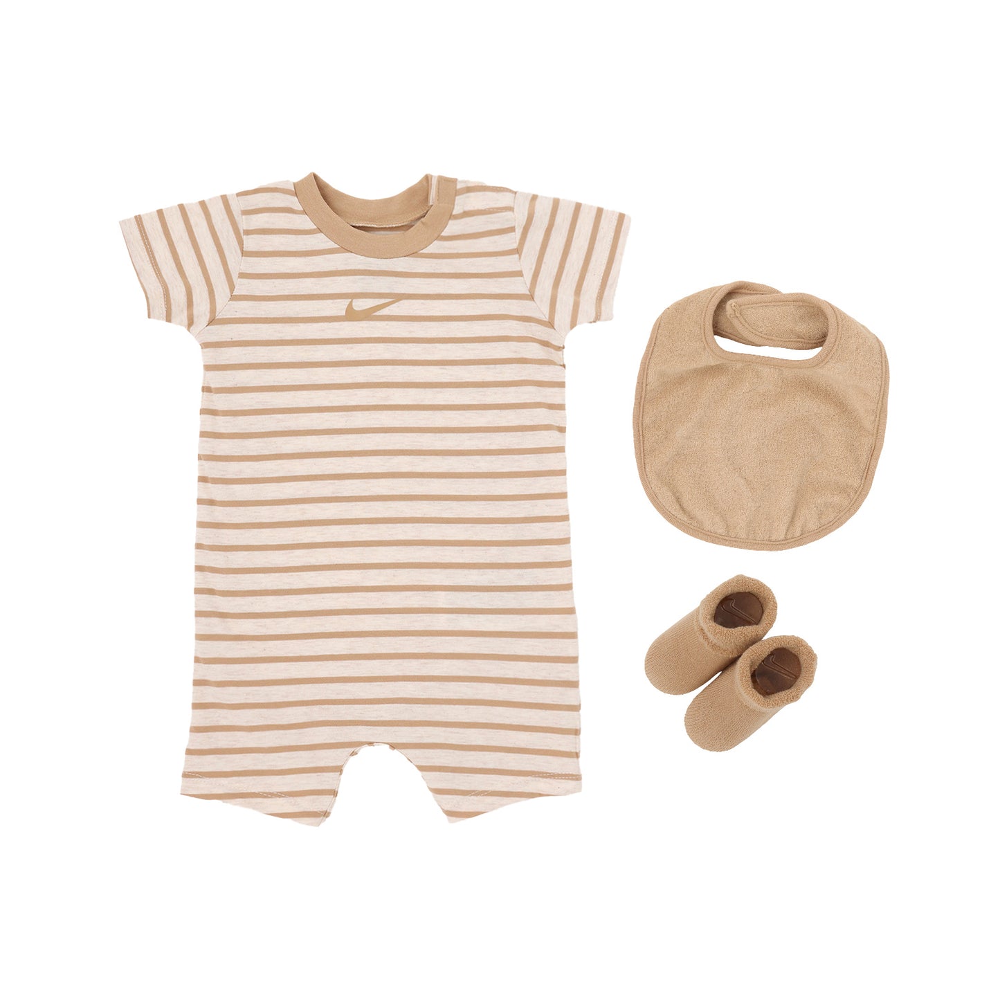 ベビー(80-90cm)  NIKE(ナイキ) セットアップ NHN 3PK TERRY ROMPER SET