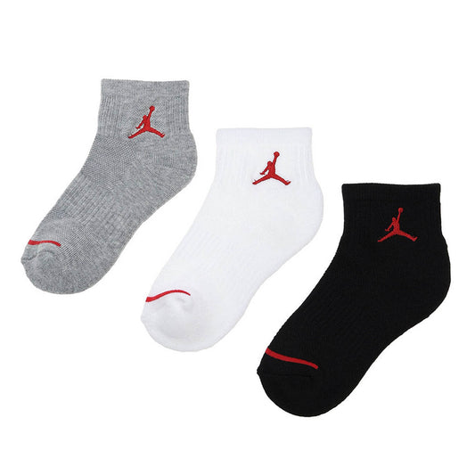 ソックス(21-23cm) JORDAN(ジョーダン) JORDAN JUMPMAN ANKLE 3PK